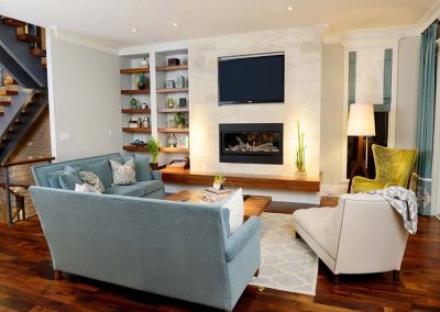 modern living area