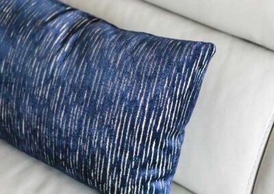 blue pillow