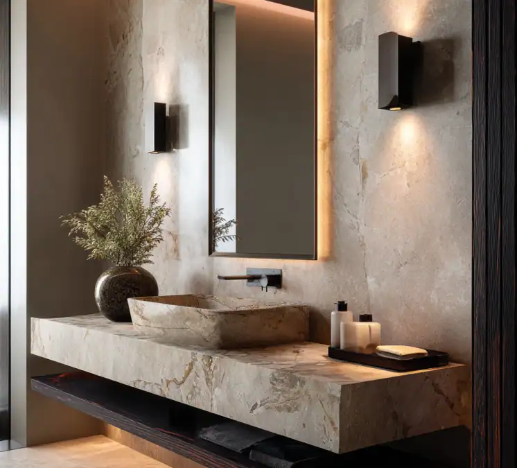 Luxury Powder Room Vanity Ideas for a Modern, Timeless Home